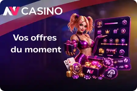 Pack de bienvenue et promotions régulières proposés sur NV Casino